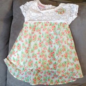 Floral Flowy Shirt - 18 Months